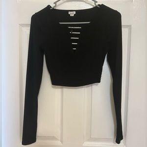 Garage L/S with rinestones